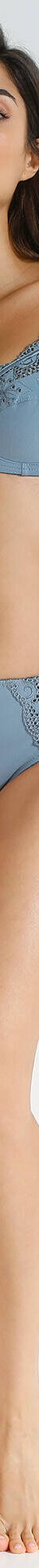 Soutien gorge uni brodé Olbia - avec armatures (ardoise) Soutien gorge uni brodé Olbia - avec armatures (ardoise)